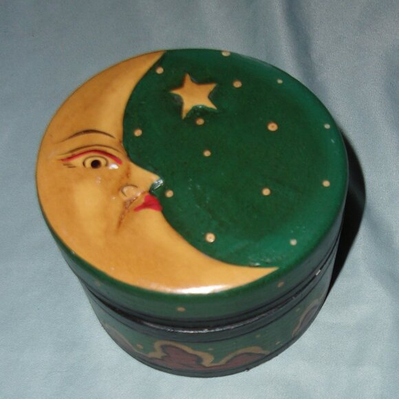 Other - 🌟 vintage wood small trinket box decoration decor